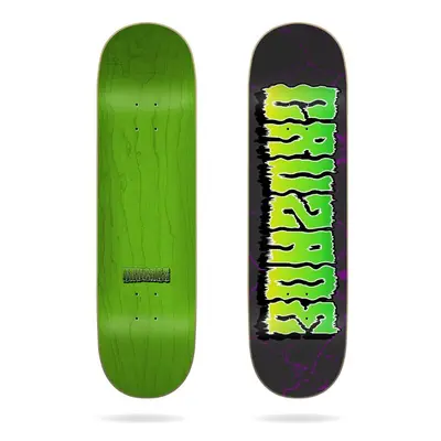 Cruzade skateboardová deska Glow Wound 8,5" | Zelená