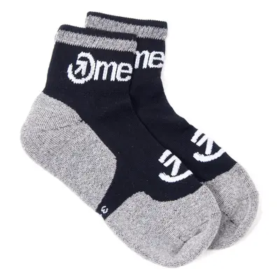 Meatfly ponožky Logo Middle Socks – CO A – Grey | Šedá