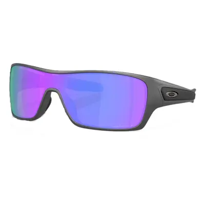 Oakley sluneční brýle Turbine Rotor Matte Steel / Prizm Violet Polarized Matte Steel | Šedá