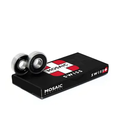 Mosaic ložiska Swiss Silver Black Bearings Super Titanium Abec 608