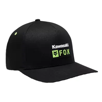 Fox kšiltovka Kawi Flexfit Black | Černá