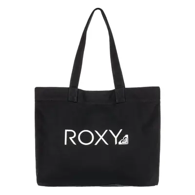 Roxy plátěná taška Go For It Anthracite | Černá