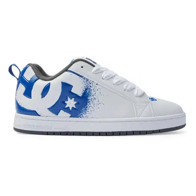 Dc shoes pánské boty Court Graffik White/Blue/Grey | Bílá