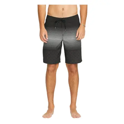 Volcom pánské plavky Lido Stripe Mod Black | Černá