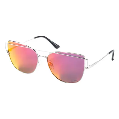 Meatfly sluneční brýle Vision Sunglasses - S19 B - Silver Black | Černá