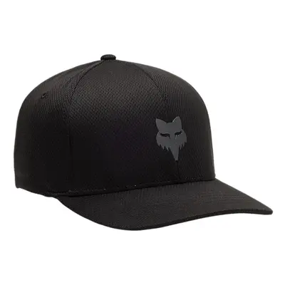 Fox kšiltovka Head Tech Flexfit Black/Charcoal | Černá