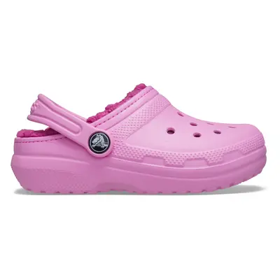 Dětské boty crocs classic lined růžová