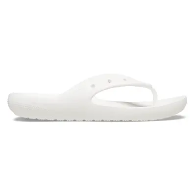 Unisex žabky crocs classic flip v2 bílá