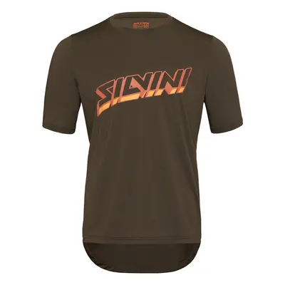 Pánský enduro dres silvini denno khaki m