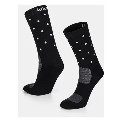 Unisex sportovní ponožky kilpi dots-u černá