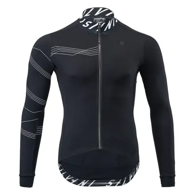 Pánský cyklo dres silvini varano černá/bílá xxl