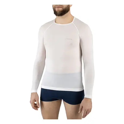 Lehké unisex tričko s dlouhým rukávem viking easy dry bílá s