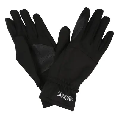 Unisex rukavice regatta softshell glove iii černá xl