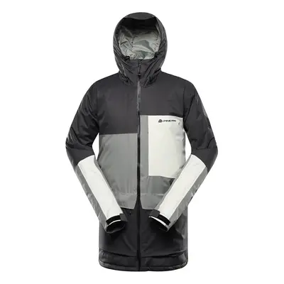 Pánská lyžařská bunda s membránou ptx snow alpine pro garg šedá 4xl