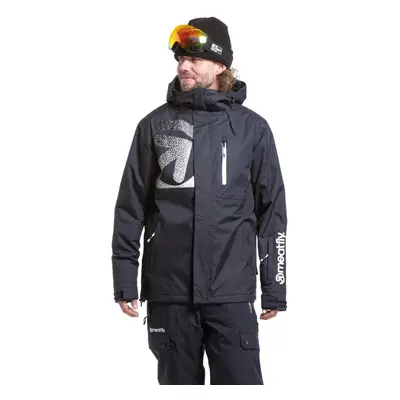 Pánská snb & ski bunda meatfly shader černá xl