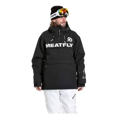 Pánská snb & ski bunda meatfly zenith černá xxl