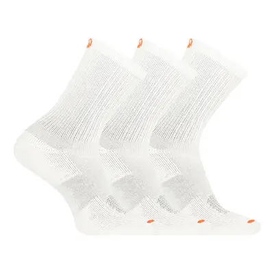 Unisex ponožky Merrell MEA33564C3B2 WHITE CUSHIONED COTTON CREW (3 packs)