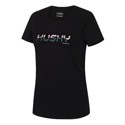 Dámské bavlněné triko HUSKY Tee Wild black