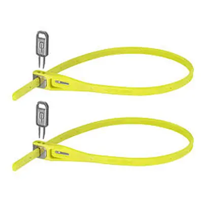 Cyklistický zámek Hiplok Z Lok Twin Pack - Lime (Zlk2Li)