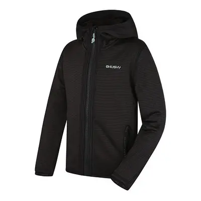 Dětská mikina s kapucí HUSKY Artic Zip K black