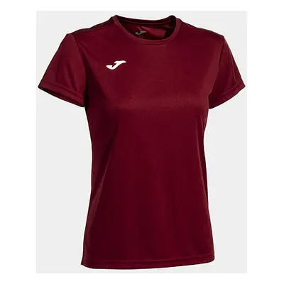 Dámské triko Joma Combi Woman Shirt S/S Burgundy