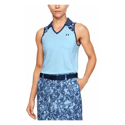 Dámské triko s límečkem Under Armour Zinger Sleeveless Blocked Polo