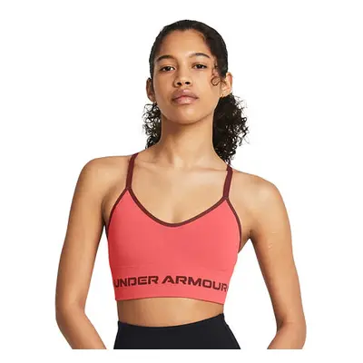 Podprsenka Under Armour UA Seamless Low Long Bra - růžová