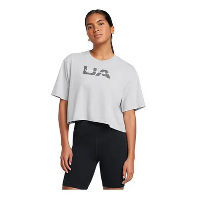 Dámské tričko Under Armour W BOXY CROP BRANDED SS