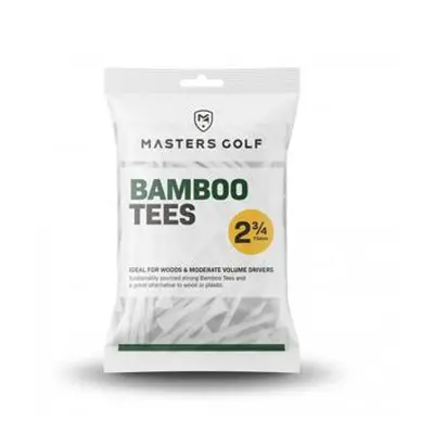 Golfová bambusová týčka Masters Bamboo Tees 70mm - 20ks