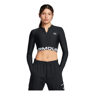 Dámské tričko Under Armour HeatGear Rib 1/4 Zip LS