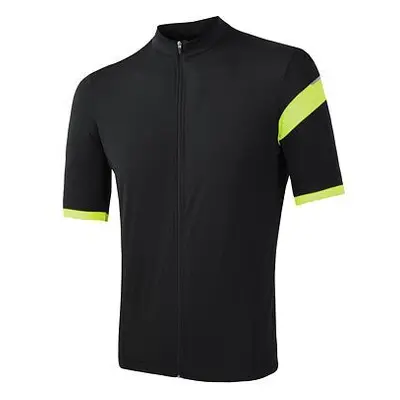 SENSOR CYKLO COOLMAX CLASSIC pánský dres kr.rukáv celozip true black