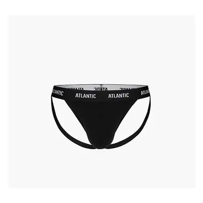 Jockstrap pánské slipy ATLANTIC - černé