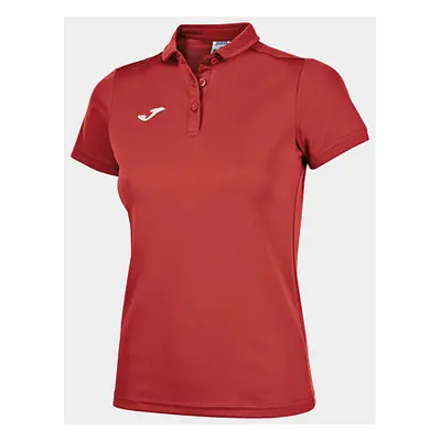 Dámské triko Joma Hobby Women Polo Shirt S/S Red