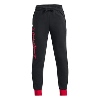 Chlapecké tepláky Under Armour Rival Fleece Script Joggers