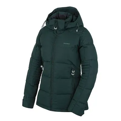 Dámská plněná zimní bunda HUSKY Norel dark green