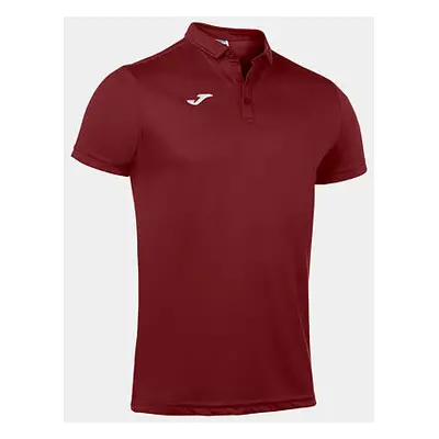 Pánské polo tričko Joma Polo Shirt Hobby S/S Burgundy