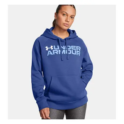 Dámská mikina Under Armour Rival Fleece Wordmark Hoodie