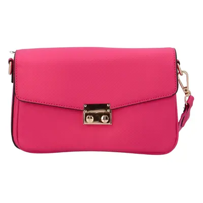 Módní dámská koženková crossbody Manuel, fuchsia