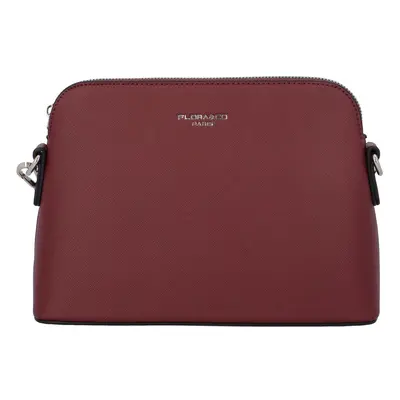 Universální dámská koženková crossbody Adela, vínová