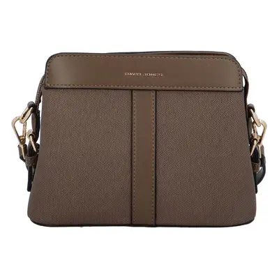 Trendová dámská kombinovaná crossbody Alfi, tmavě béžová