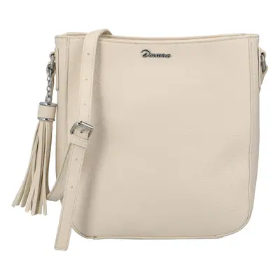 Dámská koženková crossbody Milada, béžová