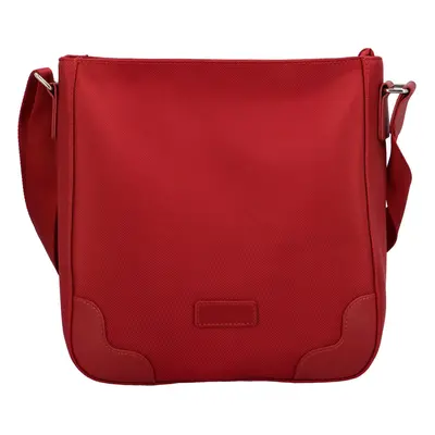 Lehká dámská textilní crossbody Odilon, červená