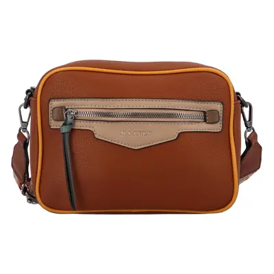 Trendová dámská crossbody Likara, hnědá