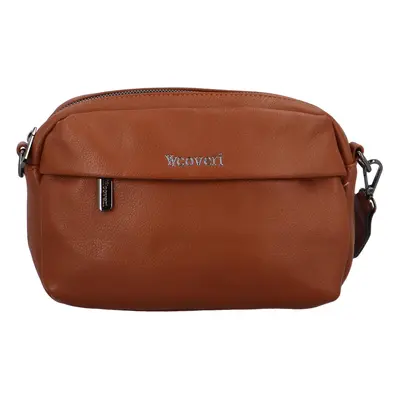 Trendy dámská crossbody Cloe, hnědá