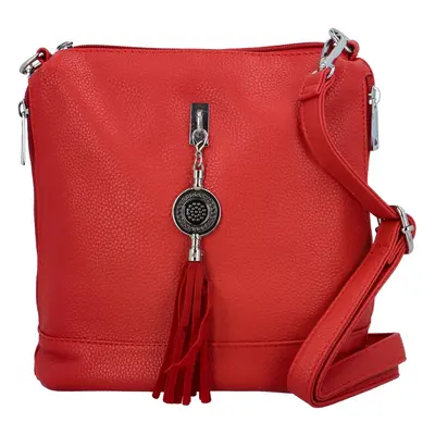 Trendy dámská crossbody Doffne, červená