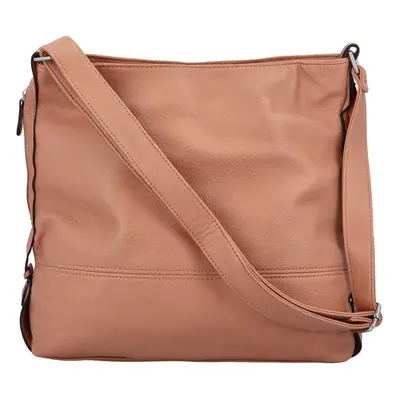 Stylová dámská crossbody kabelka Marisa, růžová