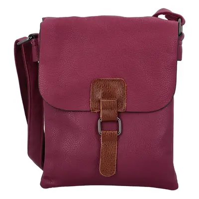 Stylová dámská crossbody kabelka Paulletta, vínová