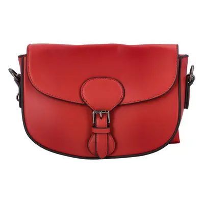 Trendová koženková crossbody Atlay, červená