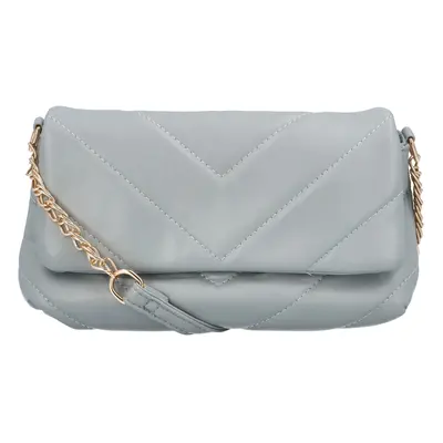 Stylová dámská koženková crossbody Rosana, šedá