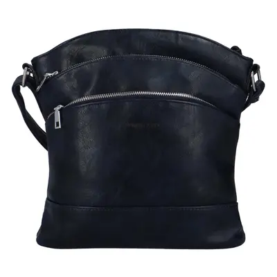 Trendová dámská koženková crossbody Creato, tmavě modrá